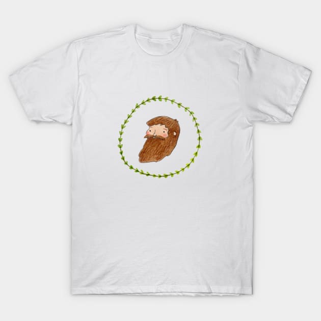 Bearded Bloke T-Shirt by Sophie Corrigan